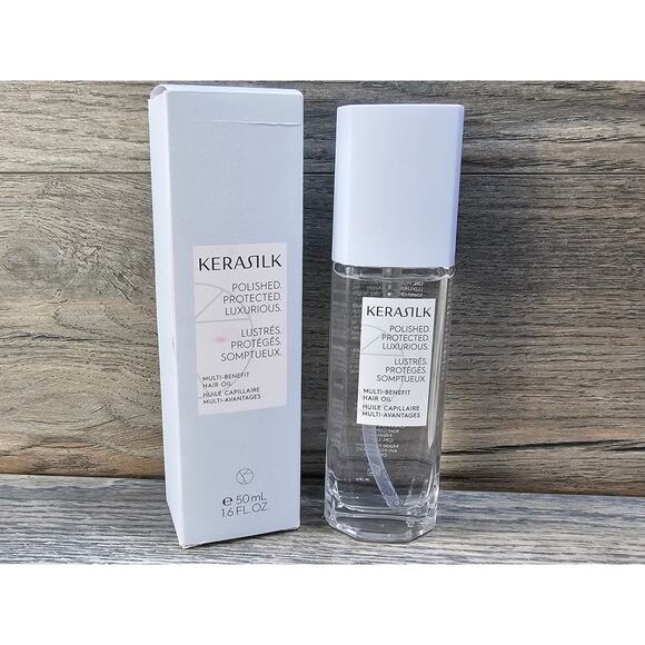 Kerasilk Multi-Benefit Hair Oil 1.6 oz/50 ml Full Size - Picture 1 of 4